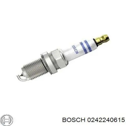 0242240615 Bosch bujía de encendido