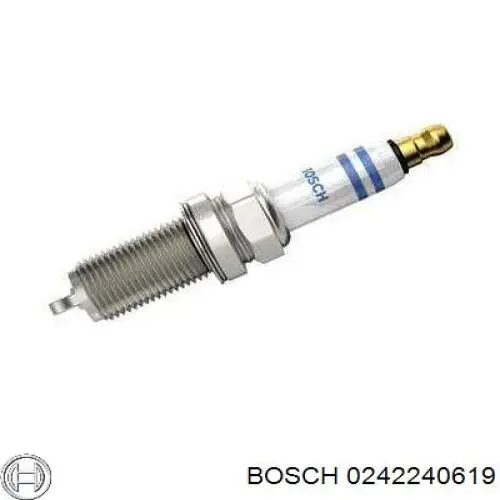 0 242 240 619 Bosch bujía de encendido