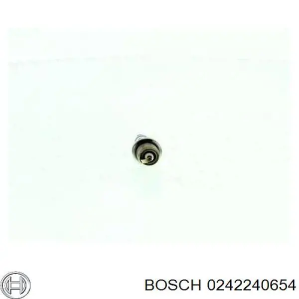 0242240654 Bosch bujía de encendido