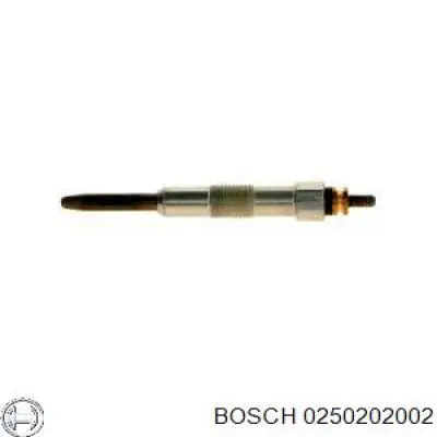 0250202002 Bosch bujía de incandescencia