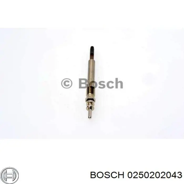 0 250 202 043 Bosch bujía de incandescencia