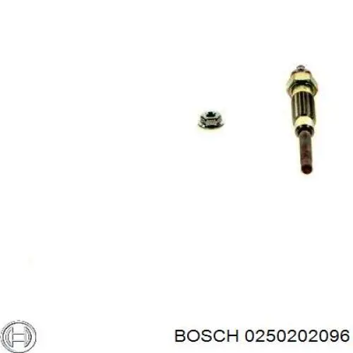 0 250 202 096 Bosch bujía de incandescencia