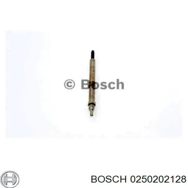 0 250 202 128 Bosch bujía de incandescencia