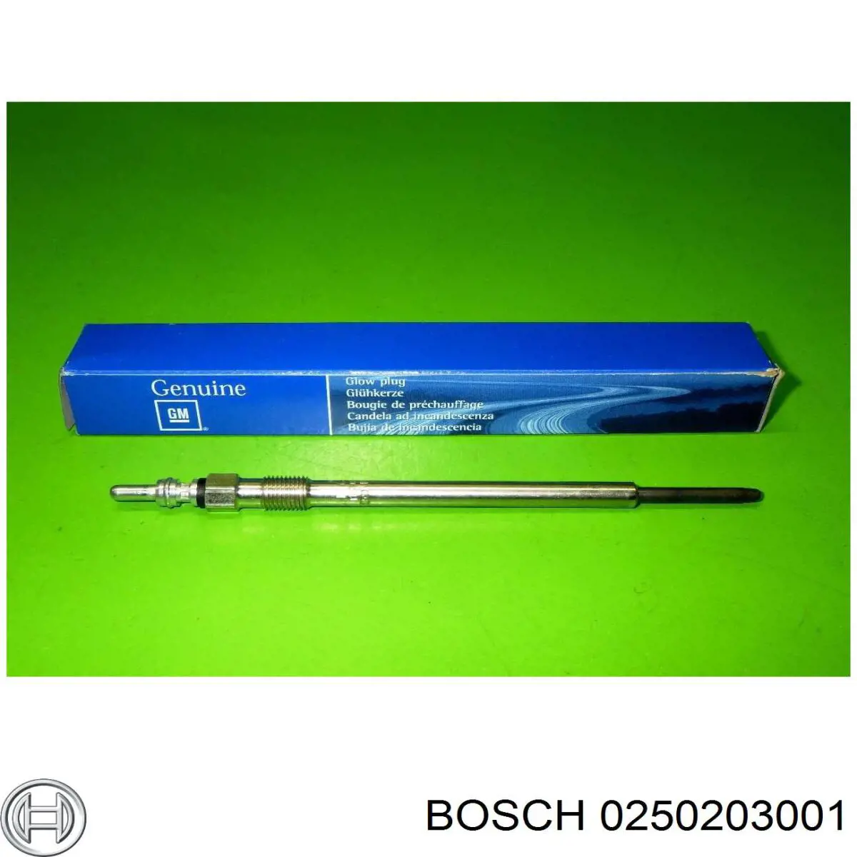 0 250 203 001 Bosch bujía de incandescencia