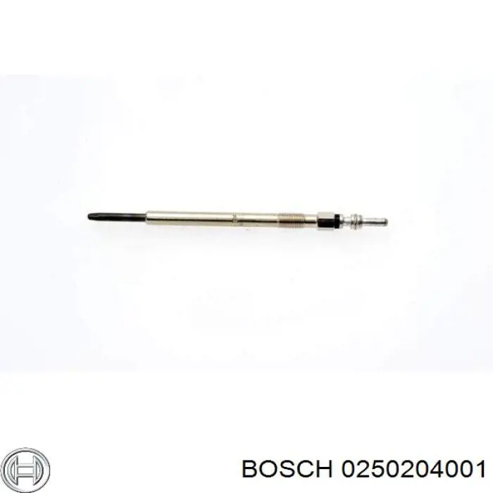 0250204001 Bosch bujía de incandescencia