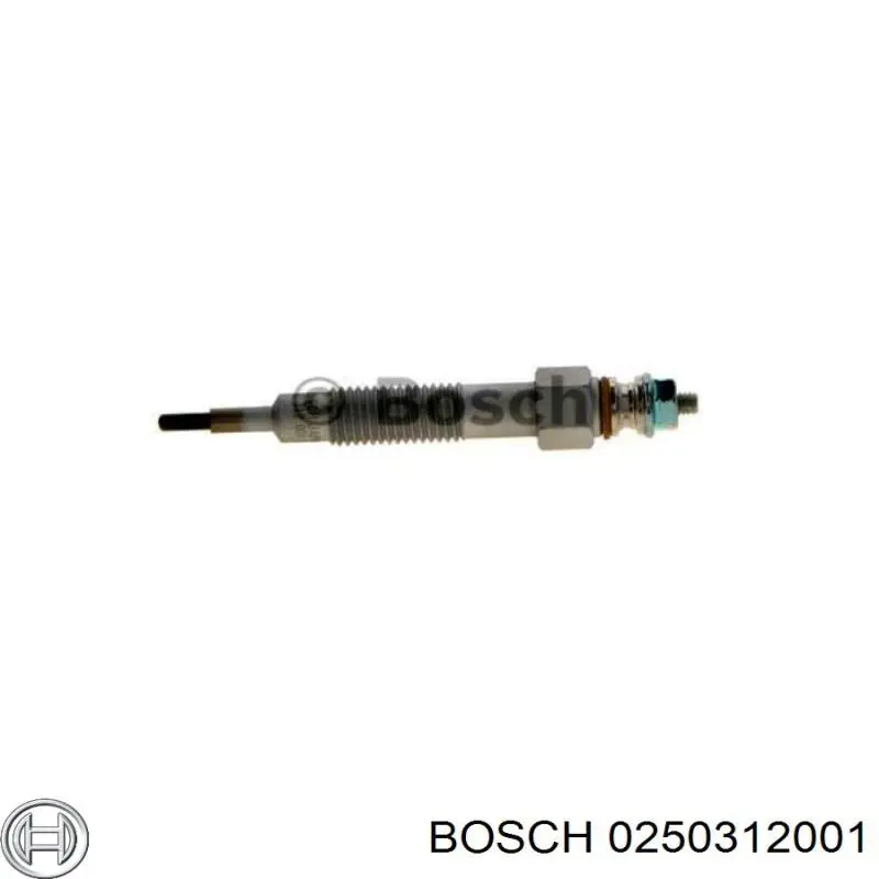 0250312001 Bosch bujía de incandescencia