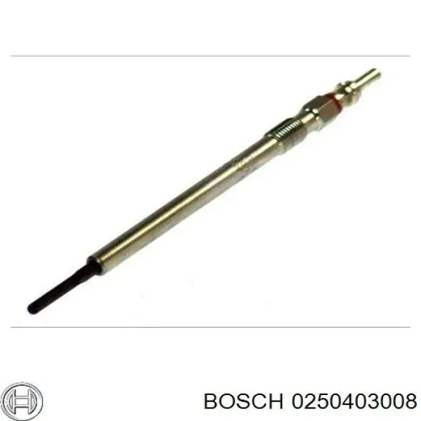 0 250 403 008 Bosch bujía de incandescencia