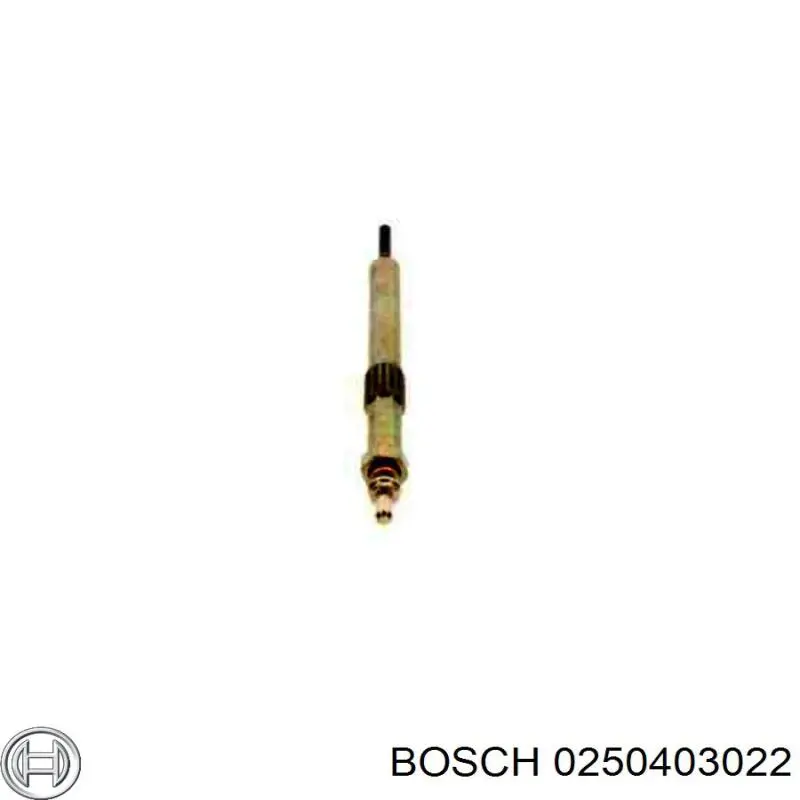 0 250 403 022 Bosch bujía de incandescencia