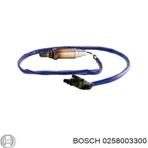 0258003300 Bosch sonda lambda sensor de oxigeno para catalizador