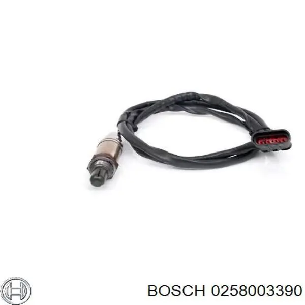 0258003390 Bosch sonda lambda sensor de oxigeno post catalizador