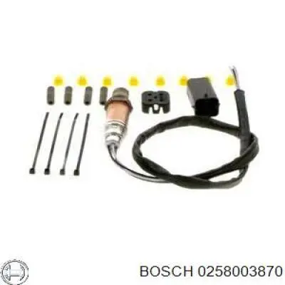 0258003870 Bosch sonda lambda sensor de oxigeno para catalizador