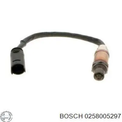 0258005297 Bosch sonda lambda sensor de oxigeno post catalizador