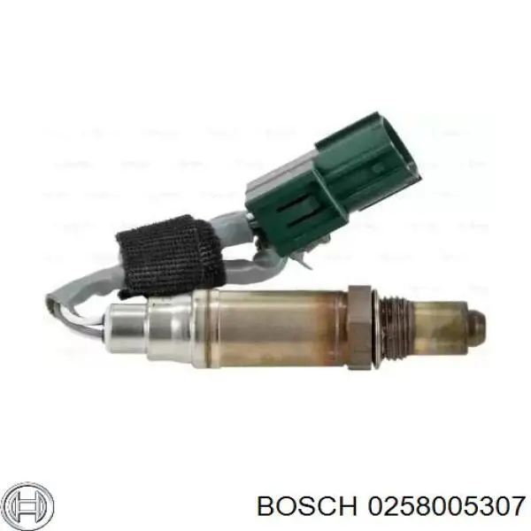 0258005307 Bosch sonda lambda sensor de oxigeno post catalizador