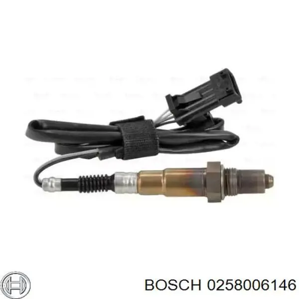 0258006146 Bosch sonda lambda sensor de oxigeno post catalizador