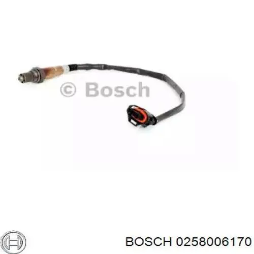 0 258 006 170 Bosch sonda lambda sensor de oxigeno para catalizador