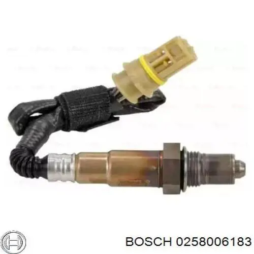 0258006183 Bosch sonda lambda sensor de oxigeno post catalizador