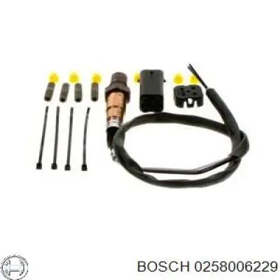 0258006229 Bosch sonda lambda sensor de oxigeno post catalizador