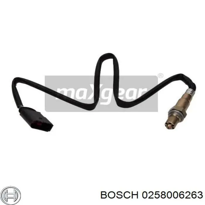 0258006263 Bosch sonda lambda sensor de oxigeno post catalizador