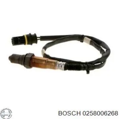 0 258 006 268 Bosch sonda lambda, sensor de oxígeno antes del catalizador derecho