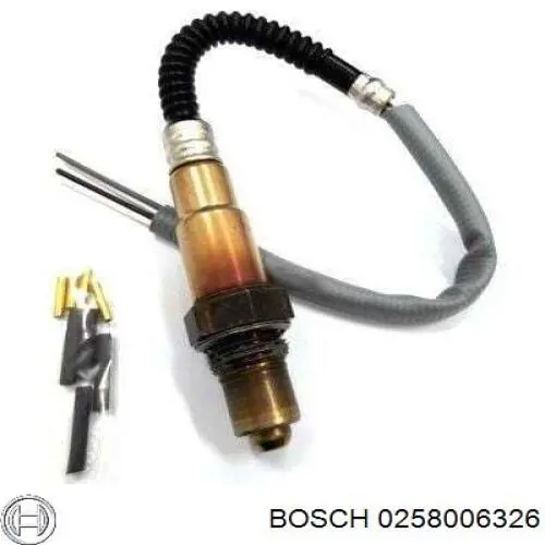 0258006326 Bosch sonda lambda, sensor de oxígeno antes del catalizador derecho