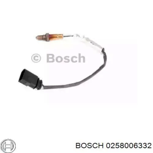 0 258 006 332 Bosch sonda lambda sensor de oxigeno para catalizador