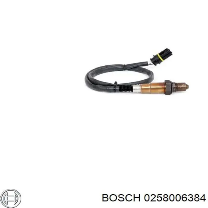 0258006384 Bosch sonda lambda sensor de oxigeno post catalizador