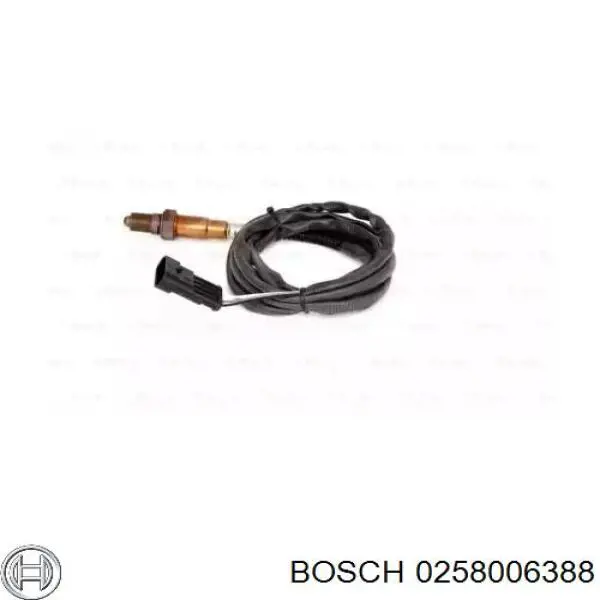 0 258 006 388 Bosch sonda lambda sensor de oxigeno post catalizador