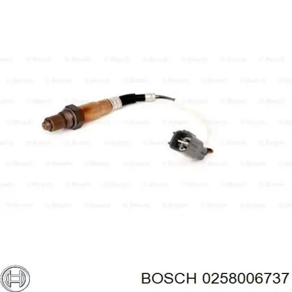 0258006737 Bosch sonda lambda sensor de oxigeno post catalizador