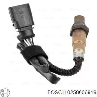 0258006919 Bosch sonda lambda sensor de oxigeno post catalizador