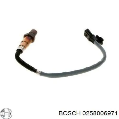 0258006971 Bosch sonda lambda sensor de oxigeno para catalizador