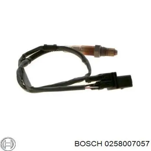 0258007057 Bosch sonda lambda sensor de oxigeno para catalizador