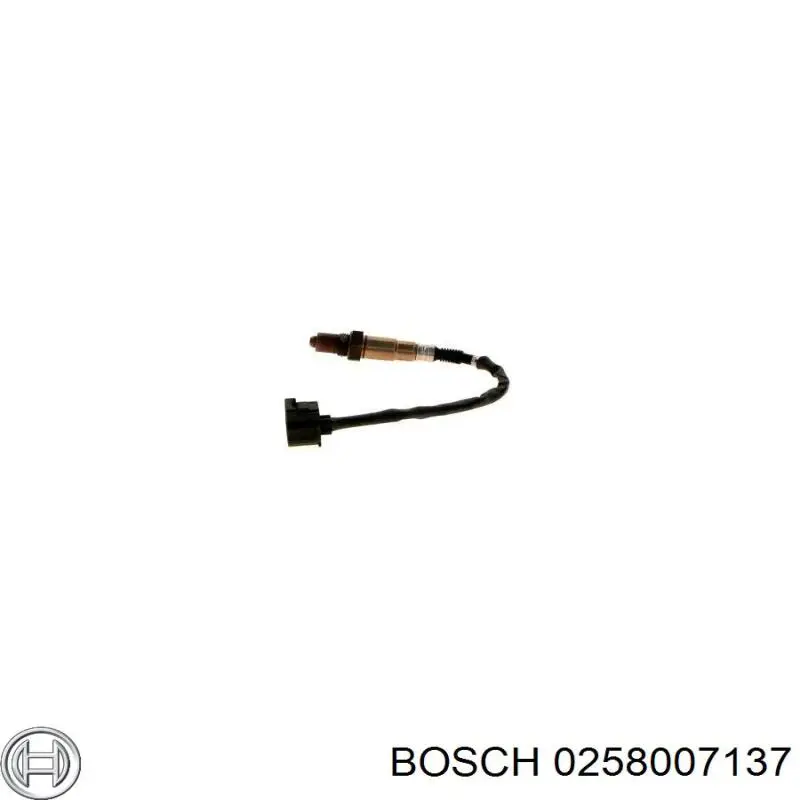 0258007137 Bosch sonda lambda sensor de oxigeno para catalizador