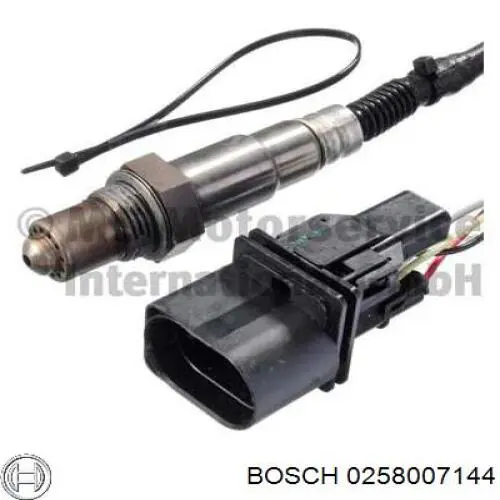 0258007144 Bosch sonda lambda sensor de oxigeno para catalizador