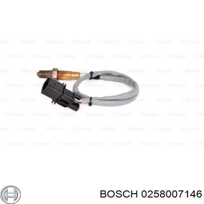 0258007146 Bosch sonda lambda sensor de oxigeno para catalizador