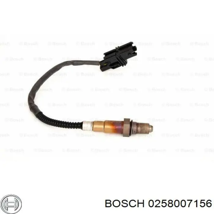 0258007156 Bosch sonda lambda sensor de oxigeno para catalizador