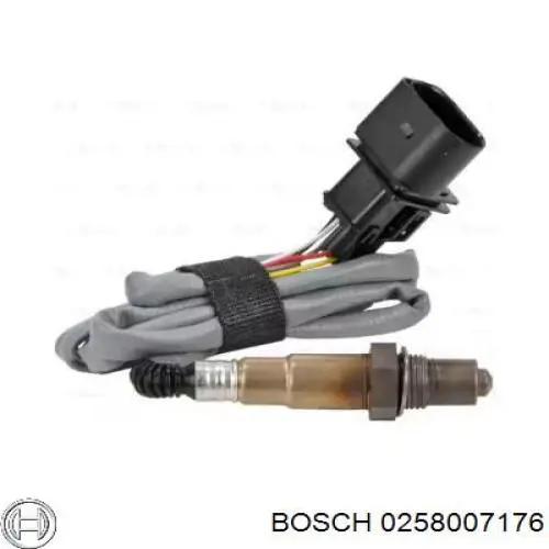 0258007176 Bosch sonda lambda sensor de oxigeno para catalizador