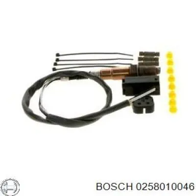 0258010046 Bosch sonda lambda sensor de oxigeno post catalizador