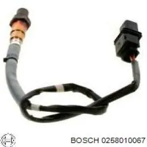 0258010067 Bosch sonda lambda sensor de oxigeno para catalizador