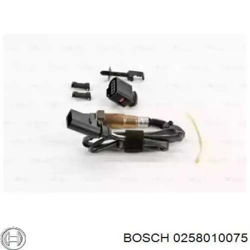 0258010075 Bosch sonda lambda sensor de oxigeno post catalizador