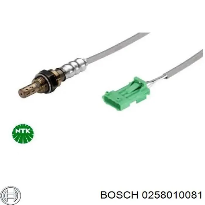 0 258 010 081 Bosch sonda lambda sensor de oxigeno para catalizador