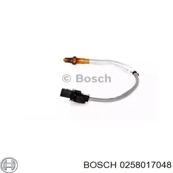 0 258 017 048 Bosch sonda lambda sensor de oxigeno para catalizador