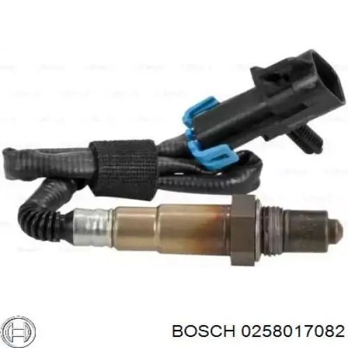 0258017082 Bosch sonda lambda sensor de oxigeno para catalizador