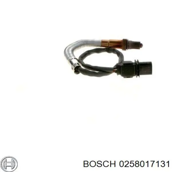 0 258 017 131 Bosch sonda lambda sensor de oxigeno para catalizador