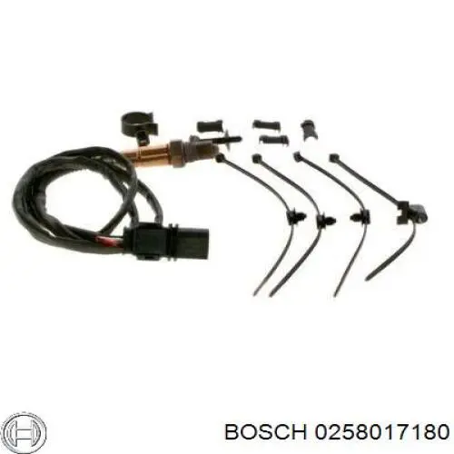 0258017180 Bosch sonda lambda sensor de oxigeno para catalizador