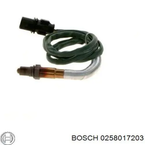 0258017203 Bosch sonda lambda sensor de oxigeno para catalizador