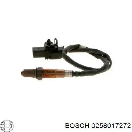 0 258 017 272 Bosch sonda lambda sensor de oxigeno para catalizador