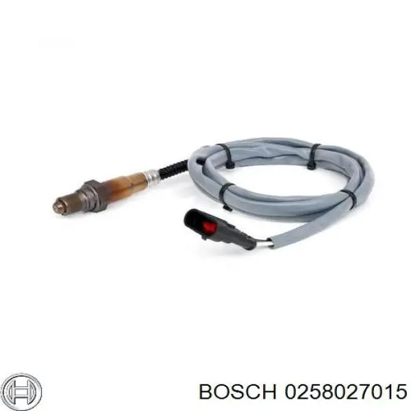 0258027015 Bosch sonda lambda sensor de oxigeno para catalizador