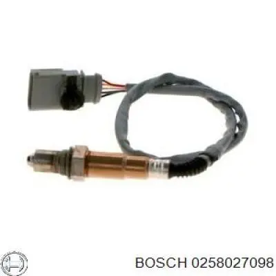 0258027098 Bosch sonda lambda sensor de oxigeno para catalizador