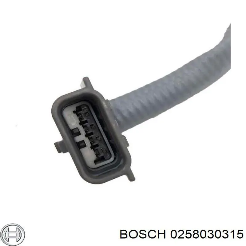 0258030315 Bosch sonda lambda sensor de oxigeno post catalizador