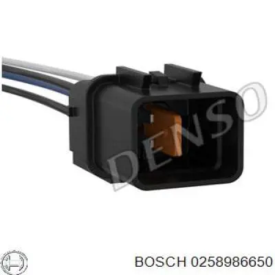 0 258 986 650 Bosch sonda lambda sensor de oxigeno para catalizador